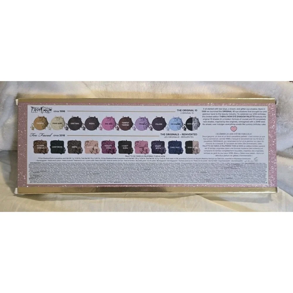 Mew Too Faced Then And Now Eyeshadow Palette